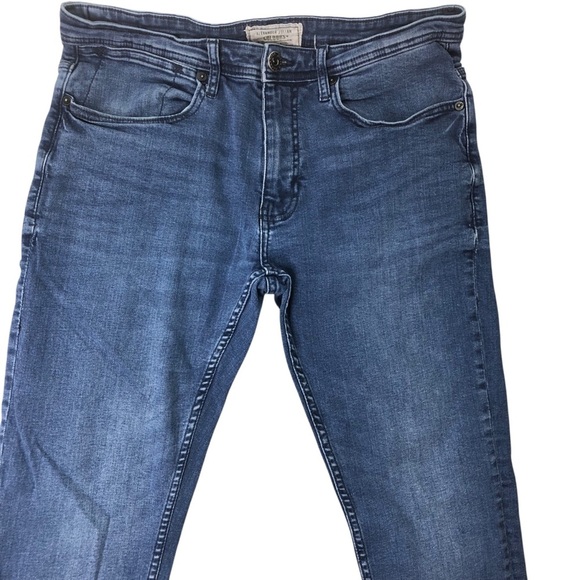 Alexander Julian Colour Denim Jeans Men 32X30 Organic Coll. Medium Wash Stretch - Picture 5 of 6